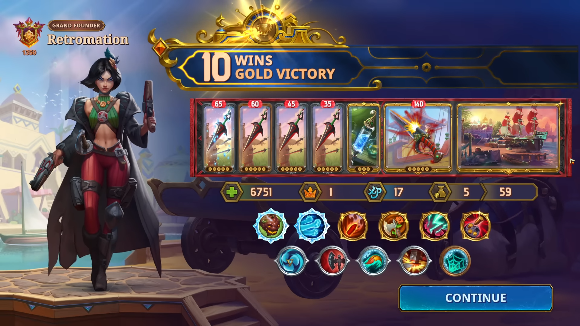 Ammo Vanessa 10 Win Build #1350 Legend - Retromation