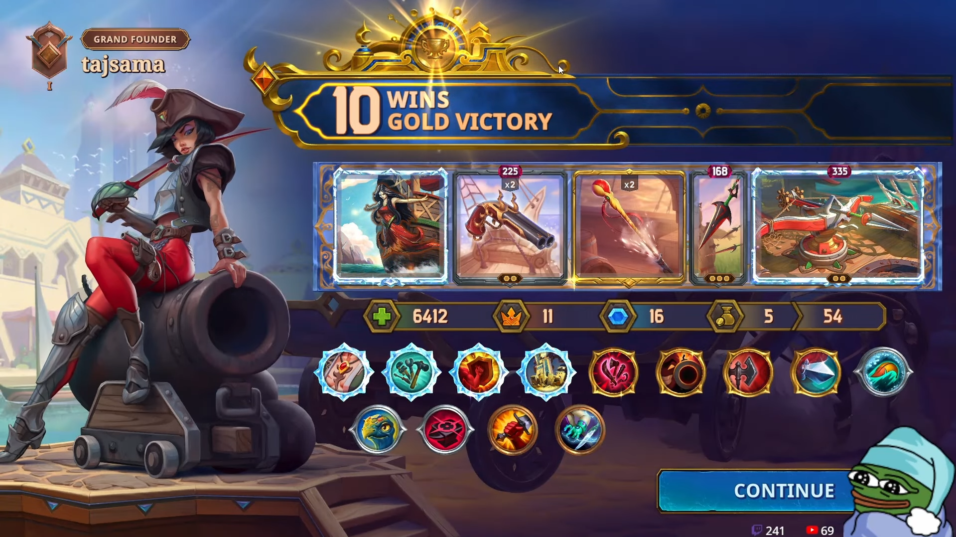 The Bazaar Burst Vanessa 10 Win Build - tajsama