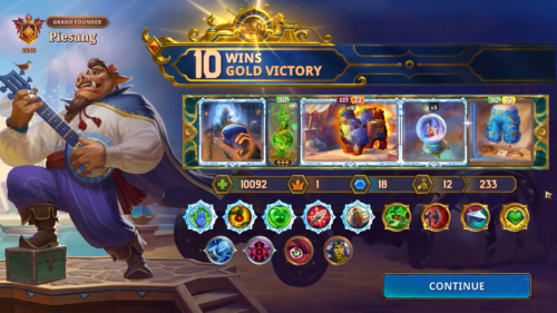 Beast of Burden Pygmalien 10 Win Build #2248 Legend - HoveringBanana