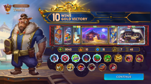 Obsidian Hogwash Pygmalien 10 Win Build #960 Legend - Tenchi